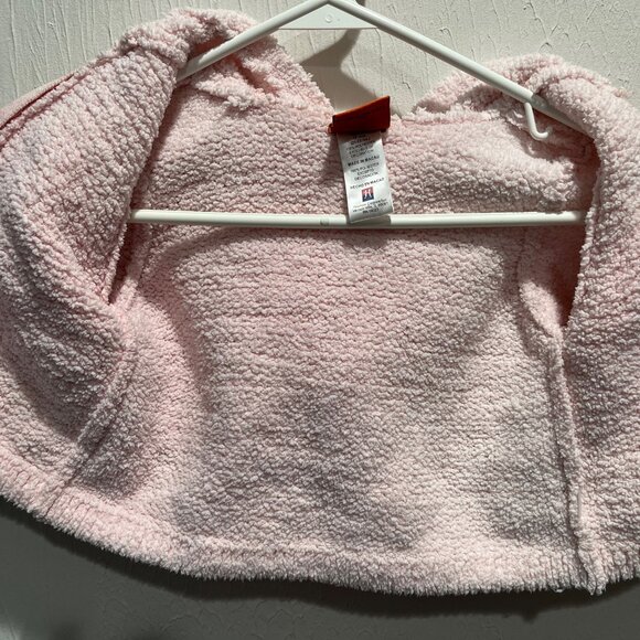 Peter Rabbit Seedlings Hooded Cardigan Jacket Pink Fleece Size 12 18 Mths - Picture 8 of 9